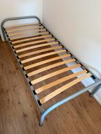 Bed 90x200 inclusief mattras helemaal schoon, Huis en Inrichting, 90 cm, Eenpersoons, Wit, Ophalen of Verzenden