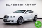 Bentley Continental GT 6.0 W12 Speed Btw auto, Fiscale waard, Auto's, Automaat, Navigatiesysteem, 12 cilinders, Wit
