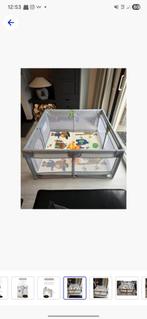 Leuke grijze grondbox, Ophalen, Zo goed als nieuw, Rechthoekig, Boxkleed