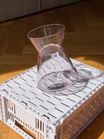 Tilted roze karaf van glas, Ophalen of Verzenden, Zo goed als nieuw, Overige typen