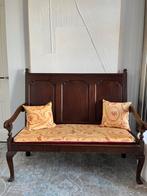 Vintage bank, Ophalen, Gebruikt, Tweepersoons, Minder dan 150 cm