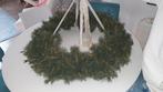 Grote kerstkrans 80cm, Diversen, Kerst, Ophalen, Gebruikt