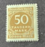 Deutsches Reich 1923 50000 Mark Mi 275 postfris, Verzenden, Duitse Keizerrijk, Postfris