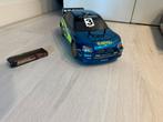 Tamiya TT-01E subaru impreza 2004 RTR, Ophalen of Verzenden, Zo goed als nieuw, Elektro, Auto onroad