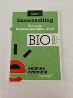HAVO biologie 2 samengevat + Lyceo, Boeken, Ophalen, Zo goed als nieuw, HAVO, Biologie
