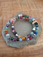 Set van 2 armbanden met verschillende Natuurkralen 6mm, Sieraden, Tassen en Uiterlijk, Armbanden, Ophalen of Verzenden, Nieuw