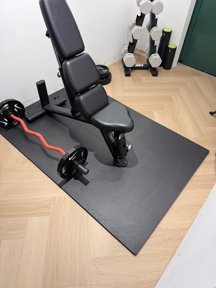 Fitnessvloer fitnesstegels puzzeltegels 2cm dik, Sport en Fitness, Fitnessmaterialen, Zo goed als nieuw, Overige typen, Ophalen of Verzenden