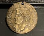 Antieke Romeinse Medaille / Hanger Agrippa Wagenmenner, Ophalen of Verzenden