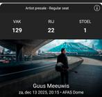 2 tickets voor Guus Meeuwis Antwerpen op 13 December, Twee personen, December