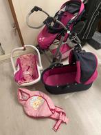Complete poppenwagen set met Maxi-Cosi, reiswieg-draagzak, Ophalen, Gebruikt, Babypop