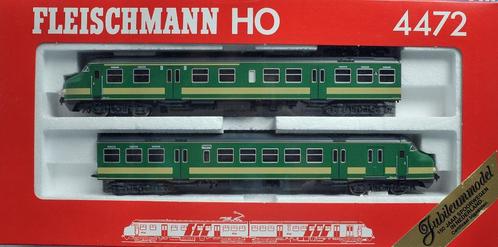 Te koop Fleischmann Plan V groen, Hobby en Vrije tijd, Modeltreinen | H0, Zo goed als nieuw, Locomotief, Gelijkstroom, Fleischmann