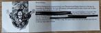 Entree ticket voor Thunderdome in Escape 1995, Ophalen of Verzenden