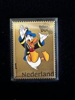 Gouden postzegel Donald Duck 90 jaar 24- limited edition, Ophalen of Verzenden, Na 1940, Postfris