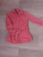 Roze rib jurk met ceintuur maat 92, Ophalen of Verzenden, Zo goed als nieuw, Meisje, Jurk of Rok
