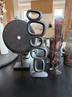 Molensteen op standaard/statief zwart, Huis en Inrichting, Ophalen of Verzenden, Zo goed als nieuw