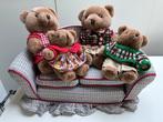 SINT tip:  Familie beer op de bank, Ophalen of Verzenden, Zo goed als nieuw, Stoffen beer, Overige merken