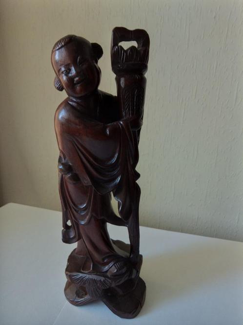 2 Chinese beeldjes, Verzamelen, Beelden en Beeldjes, Gebruikt, Mens, Ophalen of Verzenden