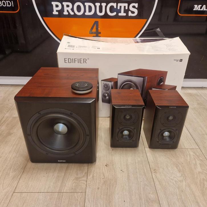 Edifier S350DB - 2.1 || Nu Voor Maar € 179,99, Audio, Tv en Foto, Luidsprekers, Gebruikt, Front, Rear of Stereo speakers, Minder dan 60 watt