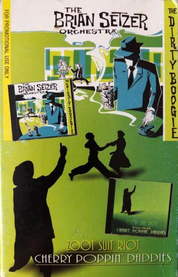 Brian Setzer Orchestra ‎– Zoot Suit Riot (Cassette PROMO) beschikbaar voor biedingen