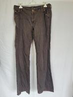 Stoere donkerbruine spijkerbroek mt 44 merk Rosner, Kleding | Dames, Broeken en Pantalons, Bruin, ., Maat 42/44 (L), Ophalen of Verzenden