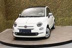 Fiat 500 1.2 Cabrio Lounge | PDC | Climate cntrl., Gebruikt, 4 cilinders, 4 stoelen, Wit