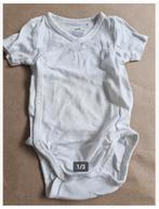 Witte overslag romper effen Maat 62 h4, Nacht- of Onderkleding, H&M, Jongetje of Meisje, H&M