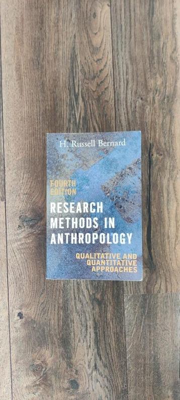 Research Methods in Anthropology (H. Russel Bernard)
