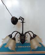 Kroonluchter sfeerlamp incl 5x warme LED lampen, Ophalen of Verzenden, Zo goed als nieuw