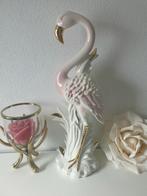 Grote keramieke flamingo merk Bassano, Ophalen of Verzenden, Zo goed als nieuw, Dier