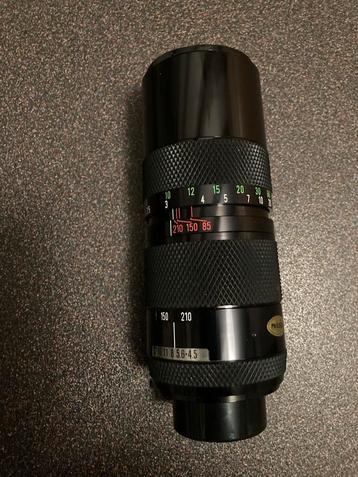 4 verschillende lenzen + koffer beschikbaar voor biedingen