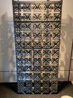 Schotel bodem/lattenbodem, Ophalen, 90 cm, Eenpersoons, Zwart