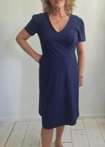 La Dress jurk met V-hals. Maat L. Marineblauw., Kleding | Dames, Jurken, Maat 38/40 (M), Blauw, Nijmegen, La Dress
