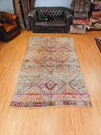 Handgeknoopt Berber Tapijt. Prachtige kleuren en patronen!, Crème, 200 cm of meer, Ophalen of Verzenden, Zo goed als nieuw