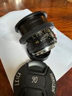 Leica R summicron 90 mm cine mod, Telelens, Gebruikt, Ophalen of Verzenden