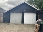 2 x Garagedeuren te koop, Doe-het-zelf en Verbouw, Deuren en Horren, Ophalen, Gebruikt, Garagedeur, 120 cm of meer
