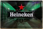 Heineken logo groen relief reclamebord van metaal wandord
