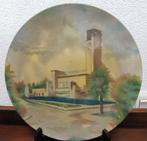 Wandbord Hilversum Iconisch Gebouw van Dudok, Verzenden
