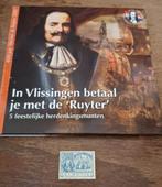 Michiel de Ruyter Munten + Postzegel combi (300-400jaar), Koningin Beatrix, Euro's, Geboorte of Huwelijk, Verzenden
