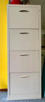 Archiefkast met 4 laden + hangmappen, Ophalen, Minder dan 50 cm, 100 tot 150 cm, Meerdere deuren