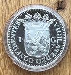 zilveren herslag 1 gulden 1680 in capsule (2), Ophalen, 1 gulden, Vóór koninkrijk, Zilver