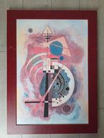 Ingelijste Wassily Kandinsky prent, Ophalen of Verzenden, Zo goed als nieuw, Prent