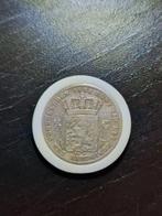 Zilveren halve gulden 1864, 10 cent 1887 en 25 cent 1849, Postzegels en Munten, Munten | Nederland, ½ gulden, Koning Willem III