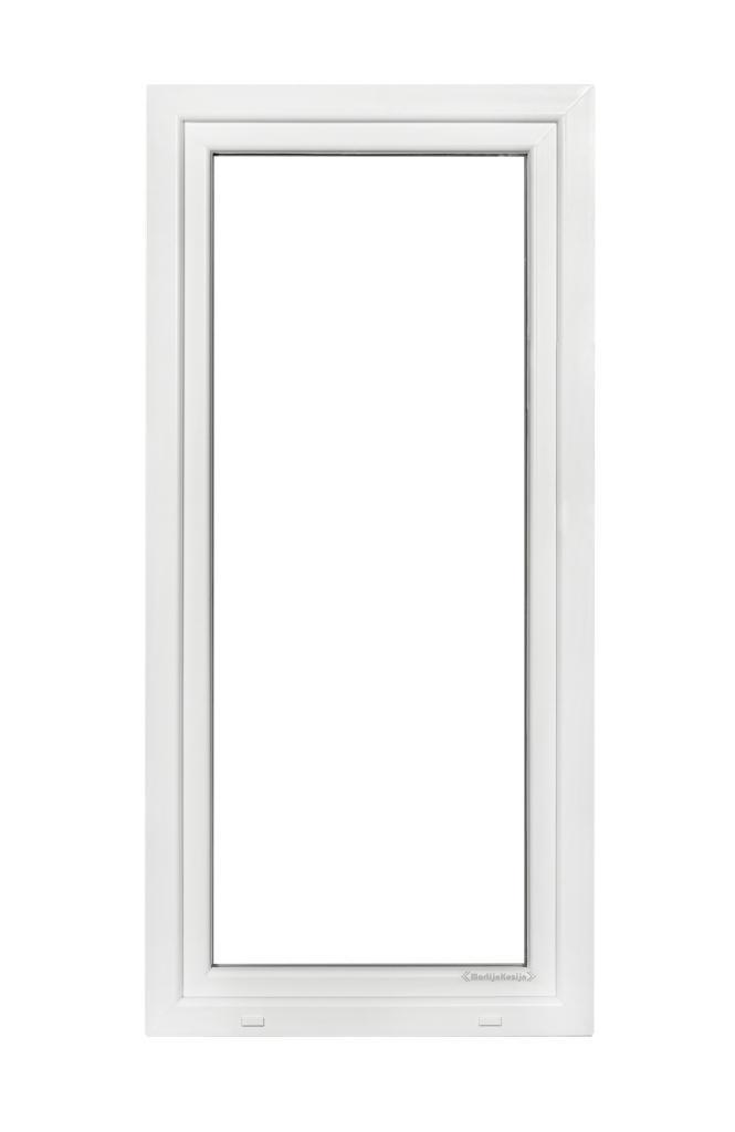 Kunststof Kozijn Draaikiep  B80 H140cm Wit, Doe-het-zelf en Verbouw, Kozijnen en Schuifpuien, Nieuw, Raamkozijn, Kunststof, Inclusief glas