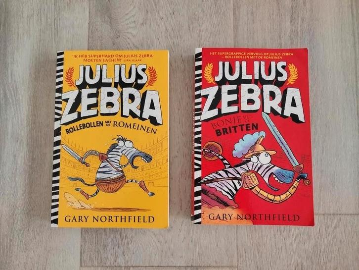 Julius Zebra Boeken - Gary Northfield, Boeken, Kinderboeken | Jeugd | onder 10 jaar, Gelezen, Fictie algemeen, Ophalen of Verzenden