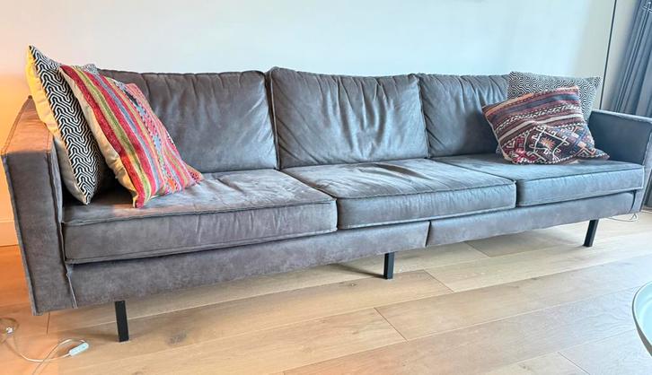Mooie grote  bank ecoleer van Sissy Boy, Huis en Inrichting, Banken | Bankstellen, Gebruikt, Rechte bank, Driepersoons, 250 tot 300 cm
