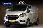 Ford Transit Custom 300 2.0 TDCI L2H1 Raptor Edition | CarPl, Auto's, Bestelauto's, Zwart, 4 cilinders, 2039 kg, Diesel