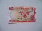 1544. Singapore, 10 dollars (1967-1973) Dendrobium Marjorie., Verzenden, Zuidoost-Azië, Los biljet