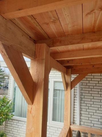 Douglashout overkapping carport veranda