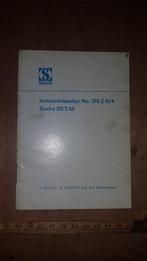 Instructie boekje Sachs 50/3, Ophalen of Verzenden