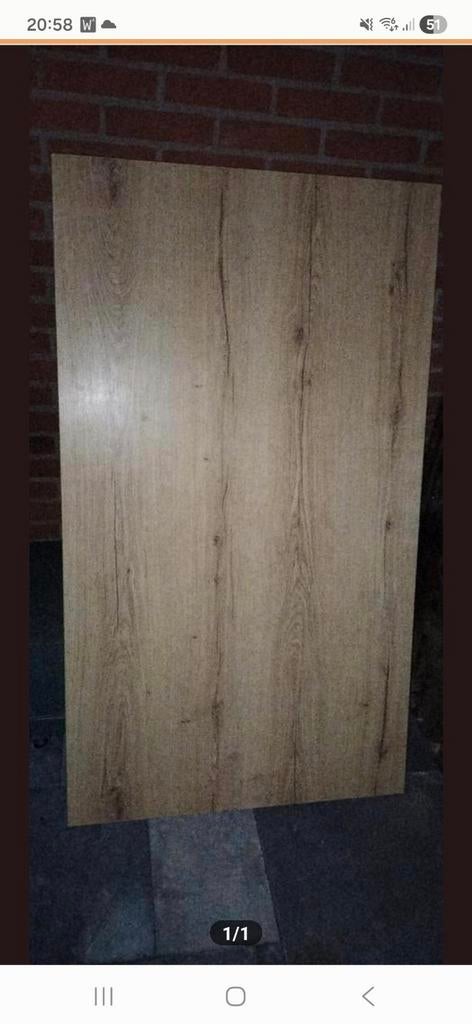 Tafelblad 40x80 cm - Ideaal voor DIY projecten, Minder dan 50 cm, Gebruikt, 50 tot 100 cm, Ophalen of Verzenden